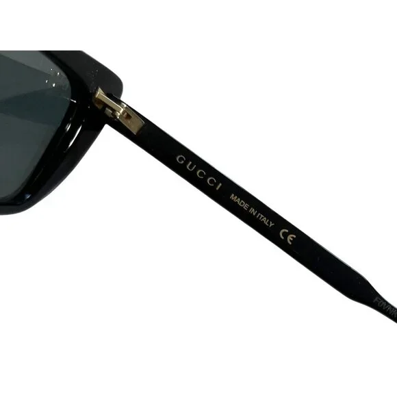 Gucci  58mm Cat Eye Sunglasses in Black - Picture 4 of 9